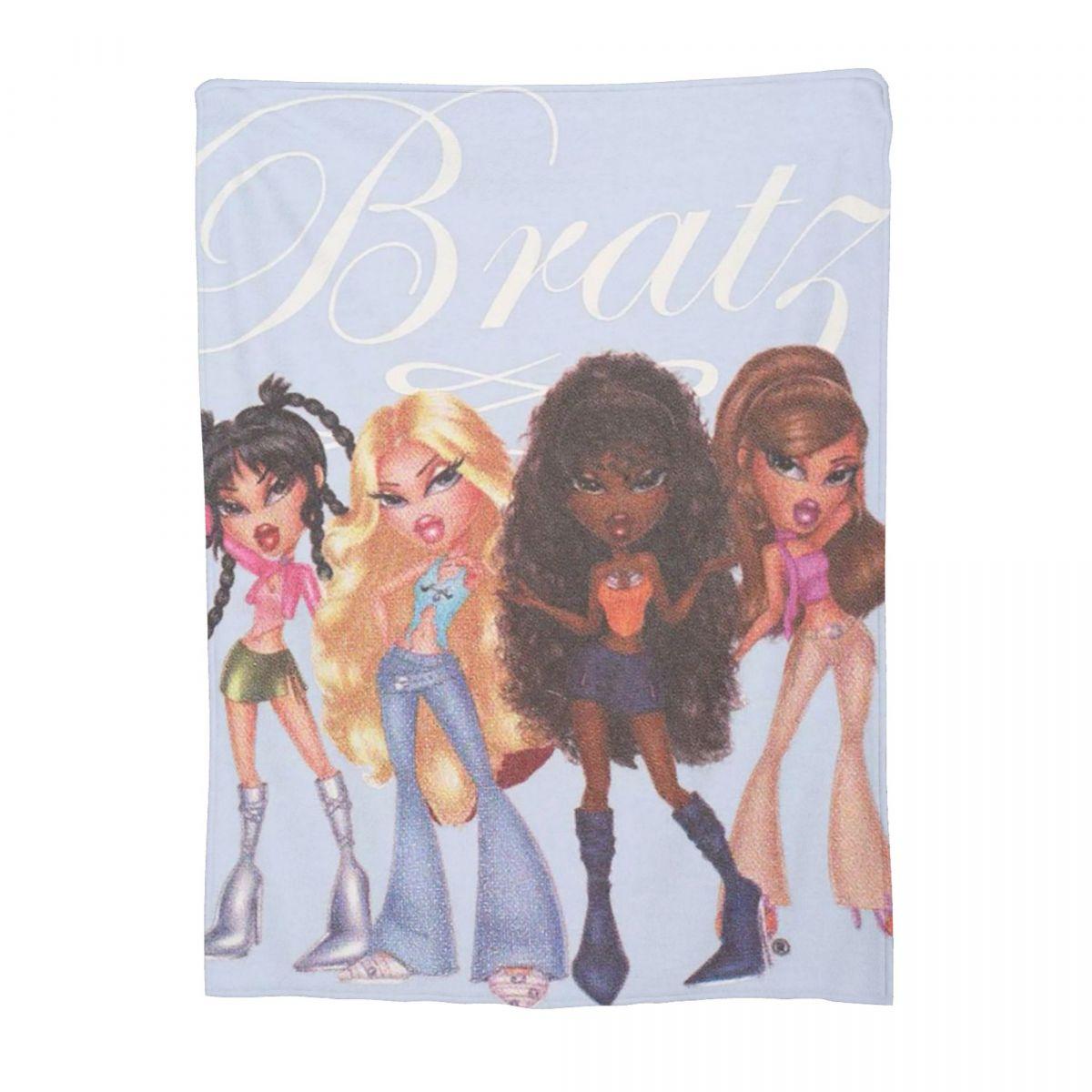 

Bratzs Girls Blankets Fleece Sofa Throw Blanket Breathable Throw Blankets for Couch Bedding Travel Throws Bedspread Quilt 80x120cm