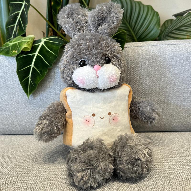 Seth Dudu Detachable Bread Rabbit Doll Creative Hamburger Rabbit Doll Plush Toy Children's Girl Birthday Gift