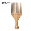 Men Texturizing Comb Comfortable Easy to for Daily Hair Salon Hold Universal Wooden Fork Life