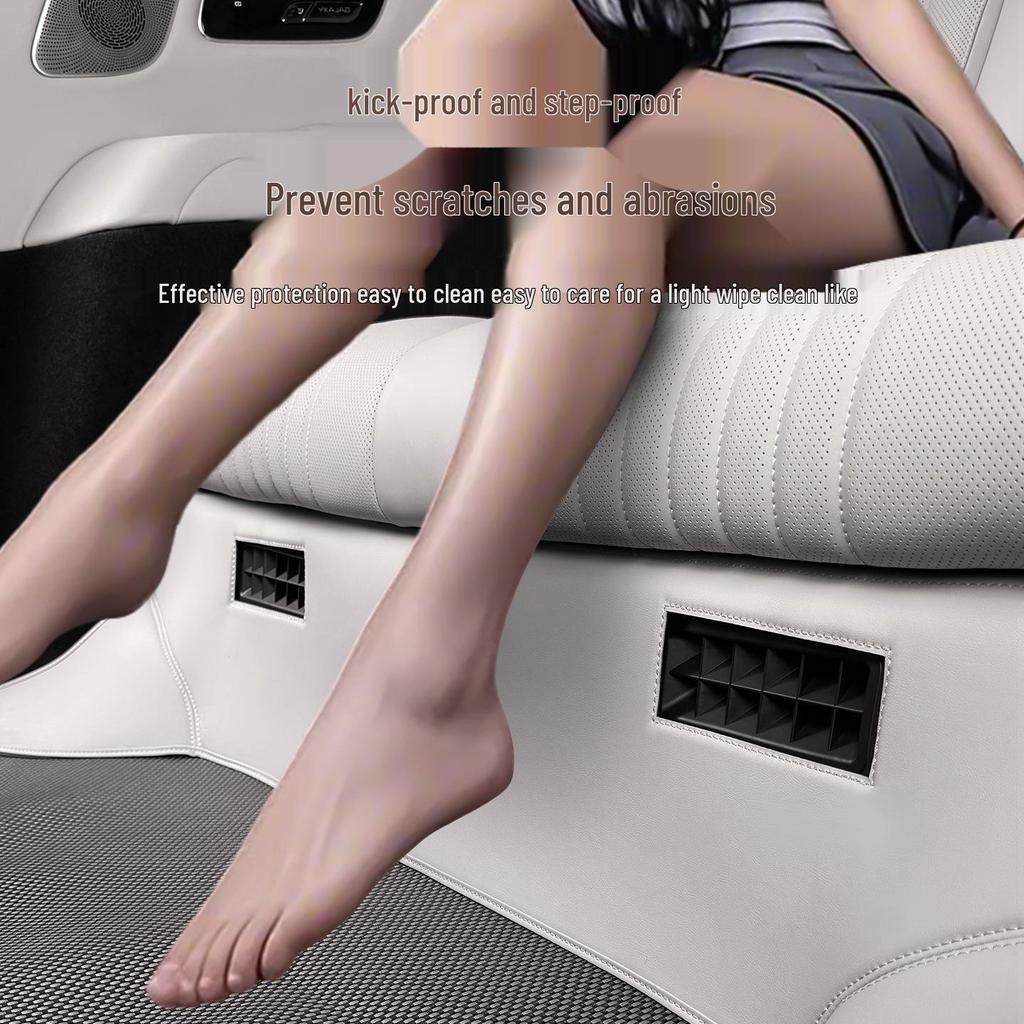 Geely Galaxy M9 Rear Seat Protective Mat: Anti-Kick, Anti-Wear Cover for Third-Row Seating