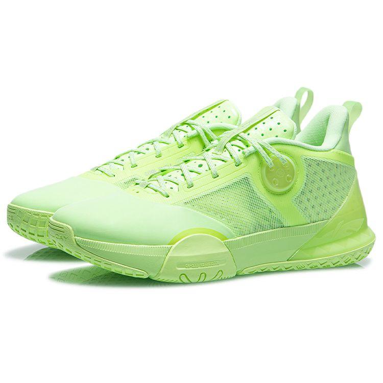 Li Ning All Day 6 Wade Series Fabric Synthetic Leather TPU Rebound Shock Absorption Breathable Non-Slip Low-Top Basketball Shoes Men sneaker ABPR019-1