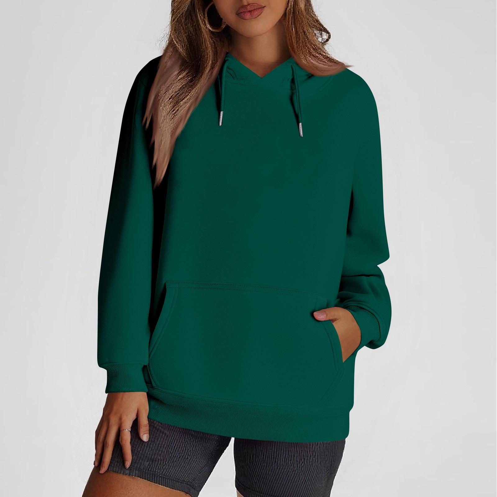 

Женская модная повседневная толстовка с капюшоном и длинными рукавами с принтом XL