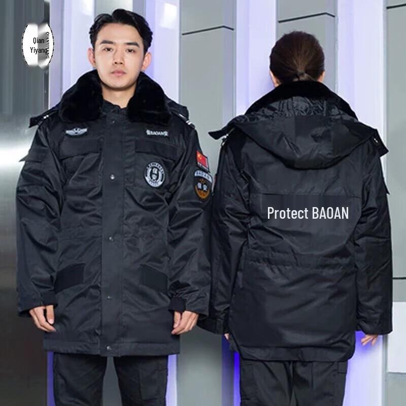 

Зимний хлопковый тулуп охранника QIANYIYANG 180