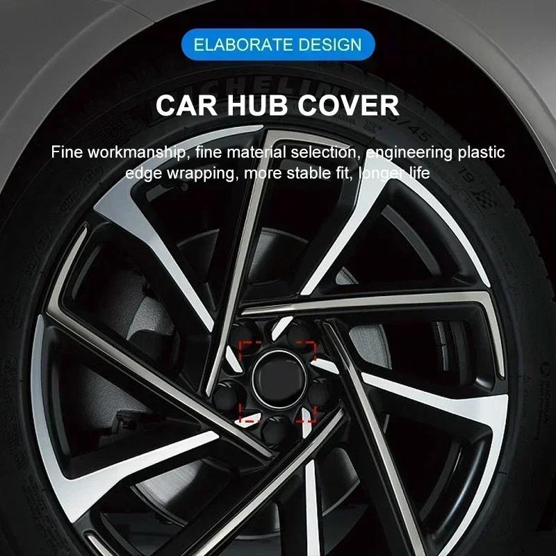 Car Wheel Center Cover Sticker Hub Center Cap Tires Rim Covers Cap wheel parts For Dacia Duster Logan MCV Sandero Stepway Dokker