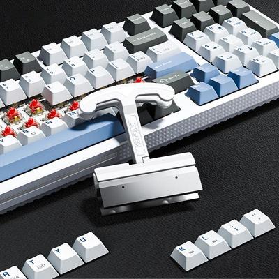 Four-Key Keycap and Switch Puller: Non-Damaging Removal and Cleaning Tool