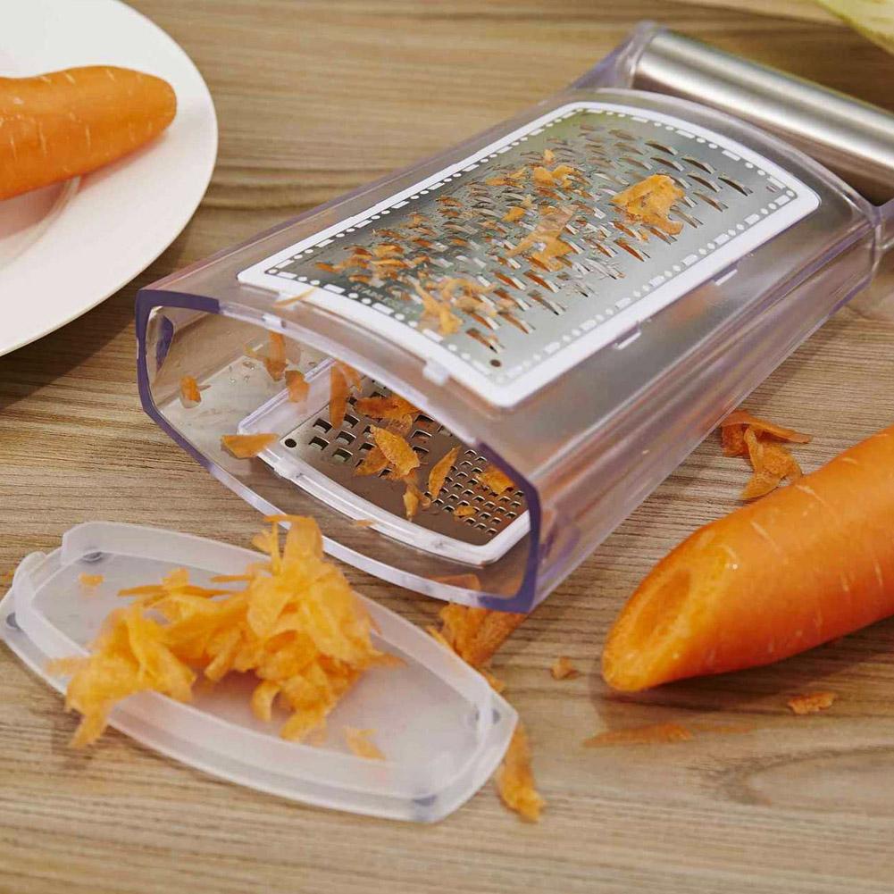 Multifunctional Kitchen Stainless Steel Cheese Grater Fruit Lemon Food Grinder Tool