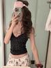 Pure Desire Bloemen Kant Camisole met Borstkussentjes - Slank en Stijlvol Bandeau Topje