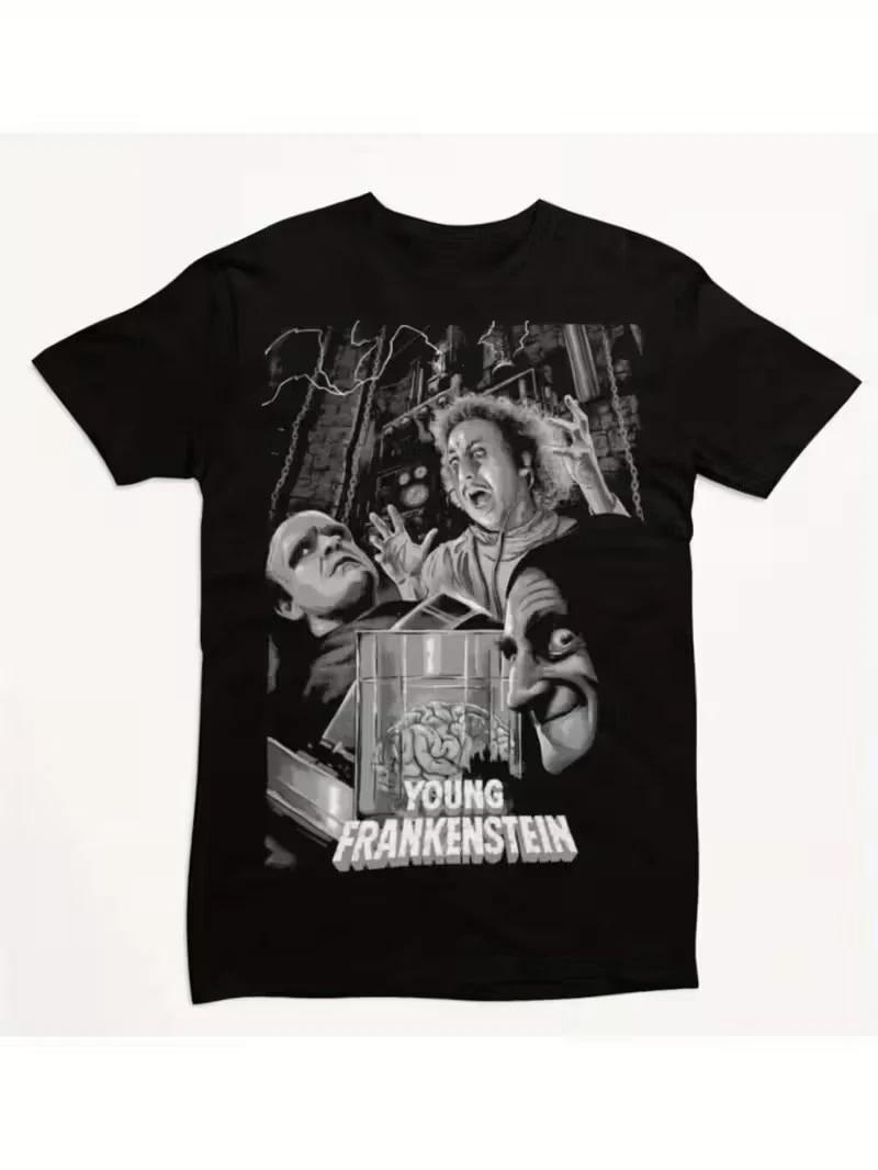 Men s Frankenstein & Young Frankenstein Movie T-Shirt - Iconic Horror Film Desig XXXXL