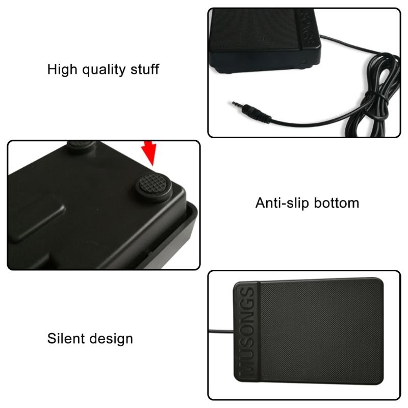 Klavier Elektronische Tastatur Pedal Sustain-Pedal Dämpferpedal Klavierfußpedal