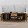 818268 vidaXL Table basse Marron miel 100x50x35 cm Bois massif de pin