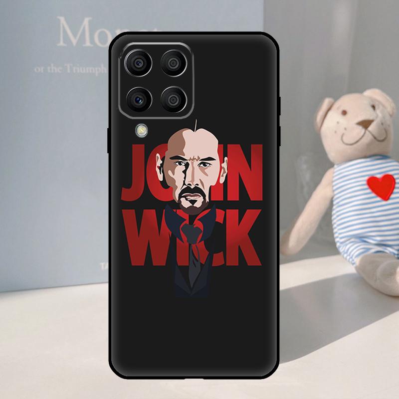 John Wick For Samsung Galaxy M21 M11 M31 M13 M33 M35 M53 M55 M15 M14 M34 M54 M12 M32 M52 M06 M16 Case