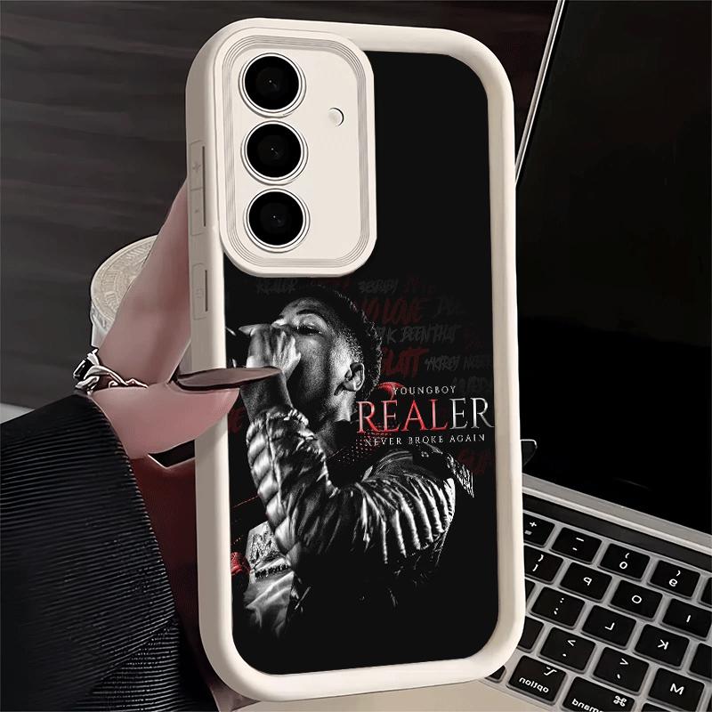 Phone Case for Samsung Galaxy A17 A16 A15 A14 A13 Rapper YoungBoy A56 A36 A26 A55 A35 A25 A54 A34 A24 A53 A33 A23 A07 A06