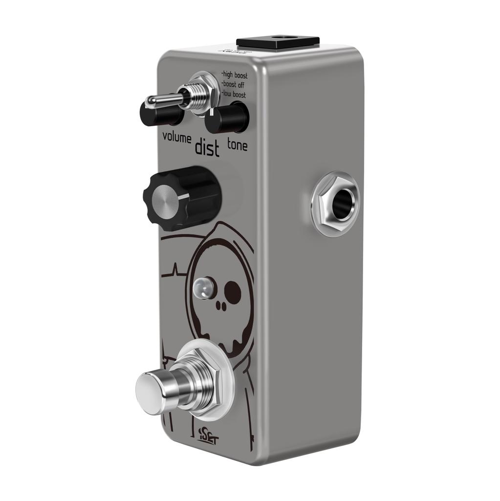 Iset Grim Heavy Metal Guitar Pedal for Electric Guitar and True Bypass Bass, (Heavy Metal)