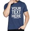Unisex T Shirts Personalized Comfortable Name Here Unisex Tshirt Crew Neck Trendy Quick Dry T Shirt Casual Add Your Own Message