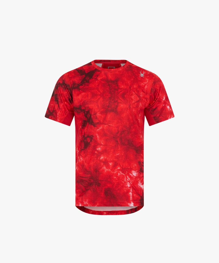 SPYDER Men'S Training Pattern Short Sleeve T-Shirt Splmcnrs261Mred