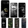 Carcasă Telefon Biblie Creștină Iisus Pentru Google Pixel 10 9 8 7 6 Pro XL 9A 8A 6A 7A 5G TPU Moale Rezistent la Șocuri Husa Neagră
