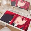 90x40cm Středoškolské DxD Kancelářská Podložka pod Počítačovou Klávesnici s Uzamykatelnou Hranou Kawaii Anime Dívky Rias Gremory Podložka pod Myš XXL Podložka pod Notebook pro Hráče