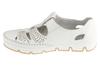 Rieker Shoes 49958, Womens white Half shoes