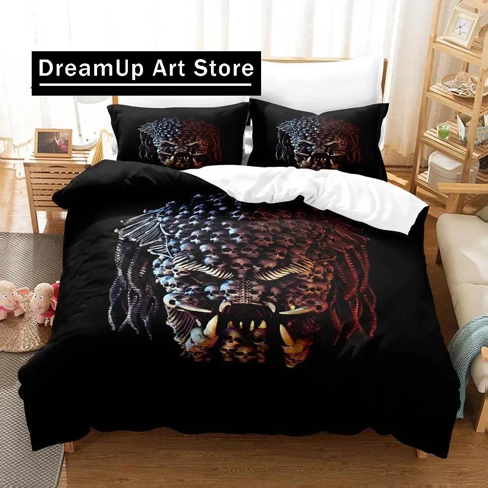 3D Print The Predator Bedding Set Single Twin Full Queen King Size Bed Aldult Kid Bedroom Duvetcover Sheet Bed