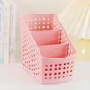1pc School Stationery Makeup Organizer Desktop Storage Box Container for Cosmetics Jewelry Stationery Plastic Desktop Organizer