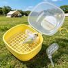 Breathable Travel Bird Cage Large Space Small Animal Carrier Bird Outgoing Case  Small Pet