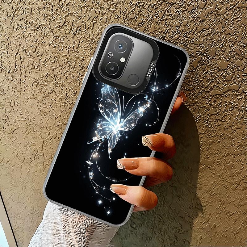 Beautiful Purple Butterfly Shockproof Phone Case for Xiaomi Poco X7 X6 X5 X3 Pro F7 Ultra M8 Redmi 15C 15 14C 13C 12C 10C 13 12