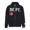 Mens Oversized Hooded Sweatshirt With Graphic Letter Print Streetwear Casual Pullover