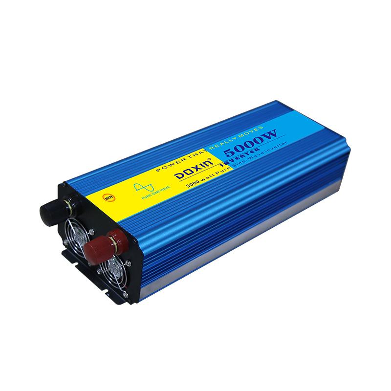 DOXIN 5000W Pure Sine Wave Solar Inverter with LCD Display 12V to 220V