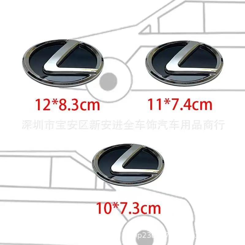 100-160mm Frontgrill Heckklappen-Emblem Aufkleber Ersatz für Lexus GS GX IS LS LX NX RX ES 220D IS300 Ct200h IS250