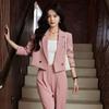 Women's 2026 Spring Short Suit Jacket: High-End, Casual, Petite Professional Wear Set