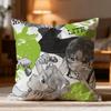 Fashion KKoga Mitsukied Cushion Cover Soft Washable Pillow Case Multi-Scene for Couch Bed Travel Office Use