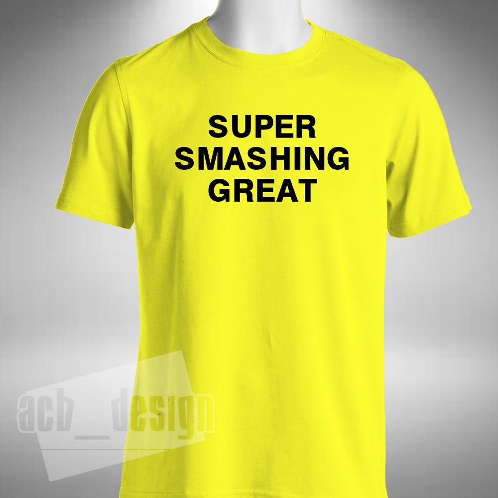 

Super Smashing Great Men s T-Shirt Funny Taylor Darts Jim Bowen S