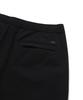 COVERNAT White Brushed Synthetic Fiber Regular Fit Pants Black