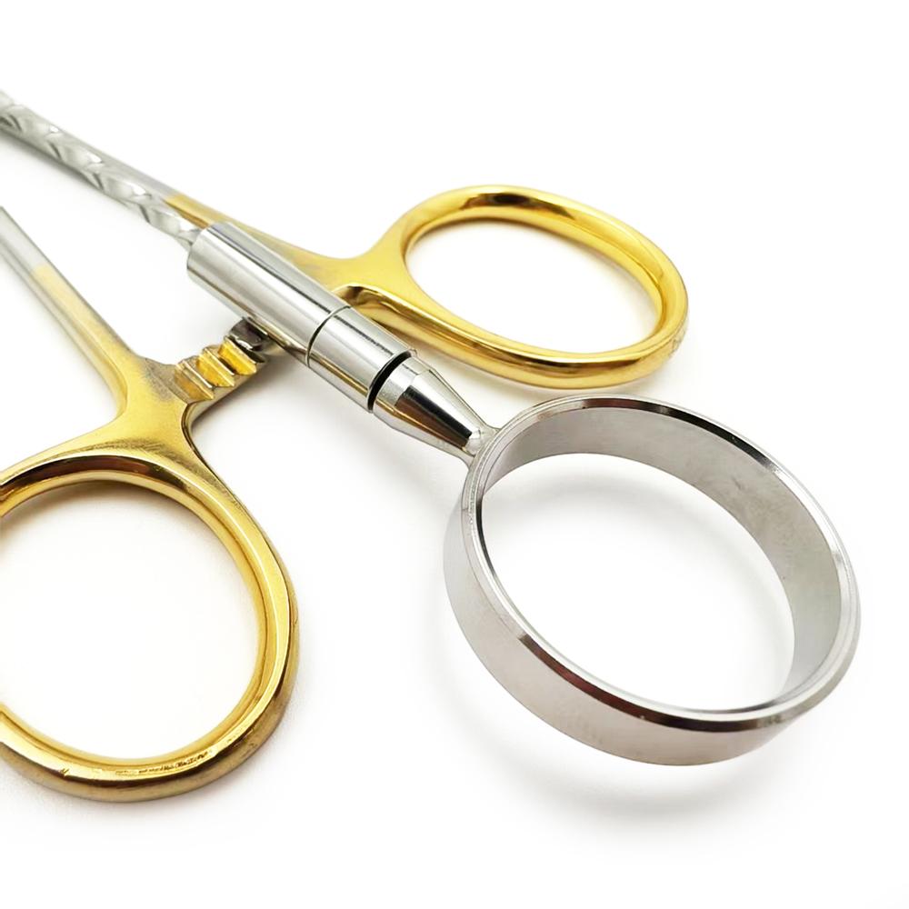 High Quality Corwin Hegar TC Wire Twisting Forceps Half Gold Operating Forceps Made Stainless Steel Surgery Instruments