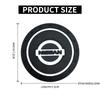 2 stuks Auto Onderzetter Waterbeker Sleuf Antislip Mat Pad Siliconen Voor Nissan J10 X-Trail Qashqai Juke Leaf Micra NOTE Patrol Gadgets