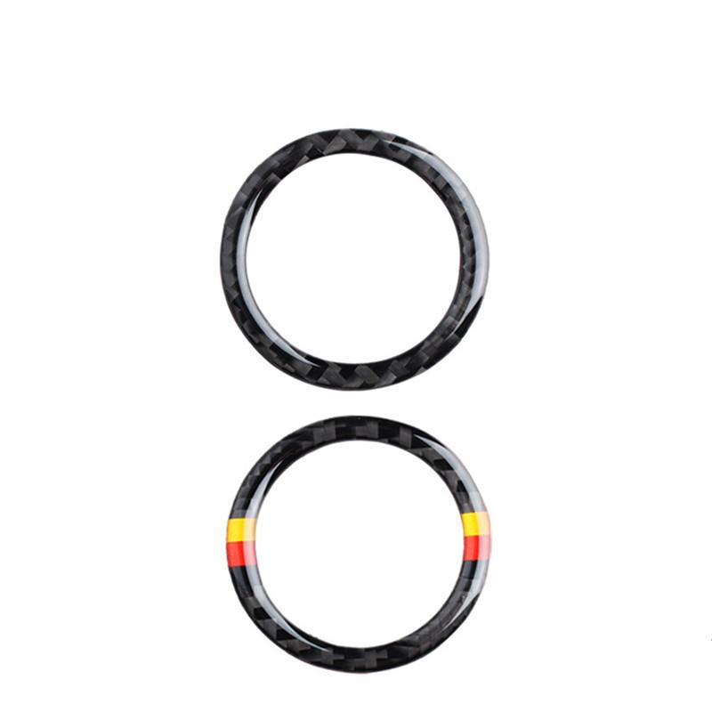 Engine Start Stop Button Cover Sticker Ignition Decive Stickers Car Styling For Mercedes Benz New C Class GLC W205