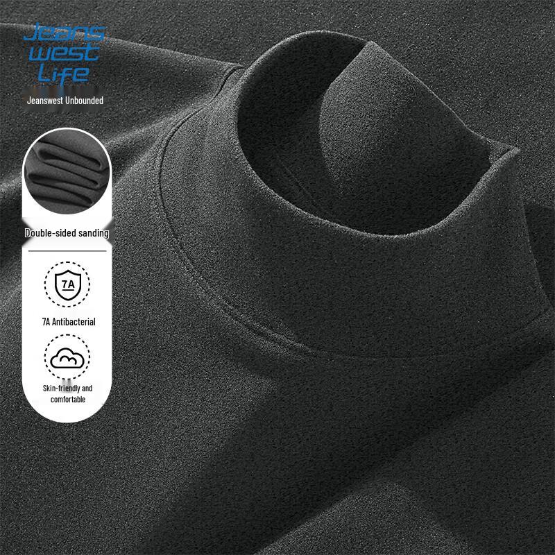 JEANSWEST LIFE Men s Casual Long Sleeve T-Shirt L