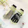 Ski Gloves for Men and Women In Winter Outdoor Cycling Cold Proof and Windproof Plus Velvet Thickened Heating Electric Vehicle Touch Screen Gloves