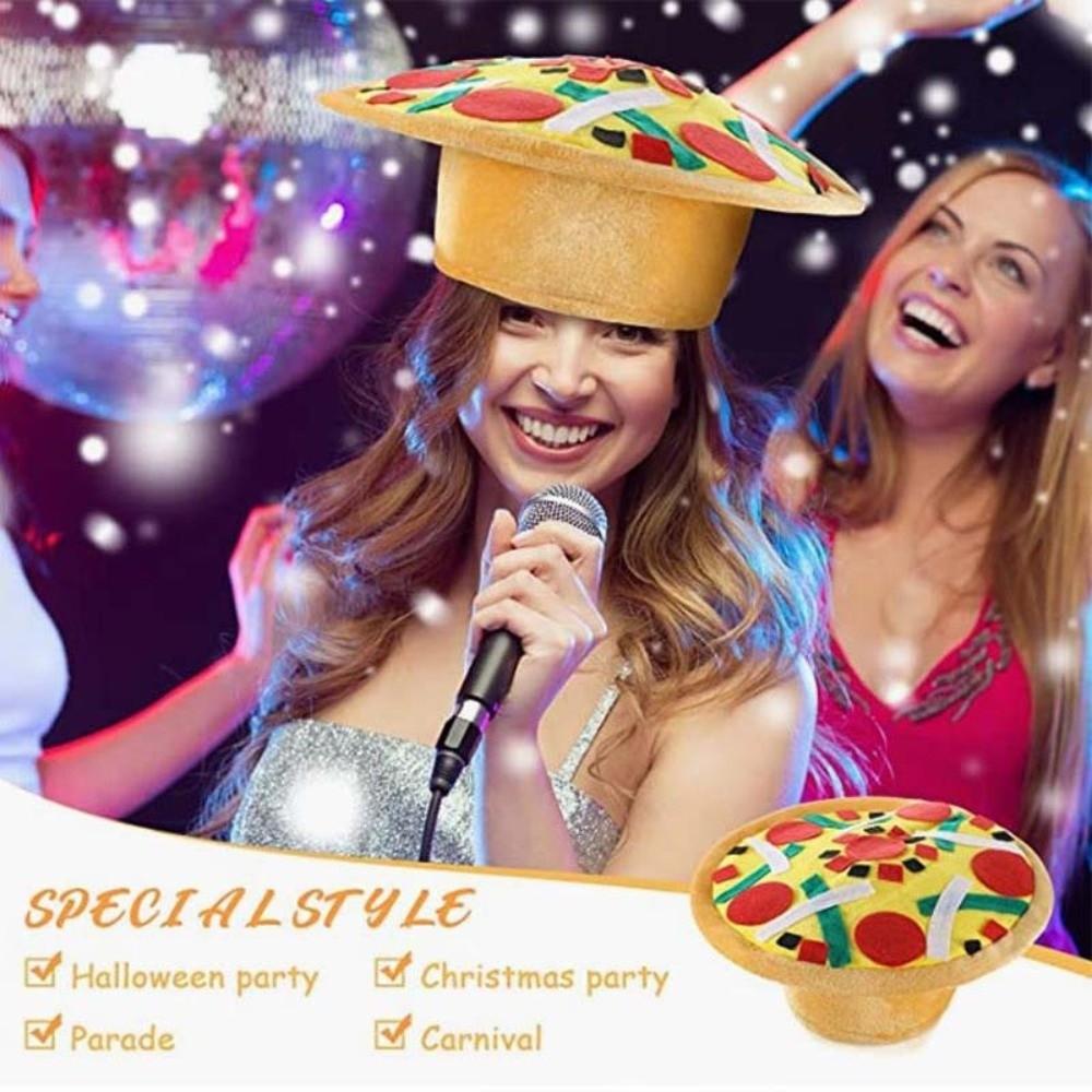 Halloween Taco Hair Hoop Funny Creative Pizza Hat Friends French Fries Hat  Women