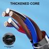 Type C To USB 5Pin and Type C Splitter Cord 27W 1 To 2 Male Connectors Fast Charging Cable Wire for Multiple Devices