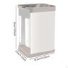 Breast Milk Storage Container Breastfeeding Accessories 1700ml Rack for