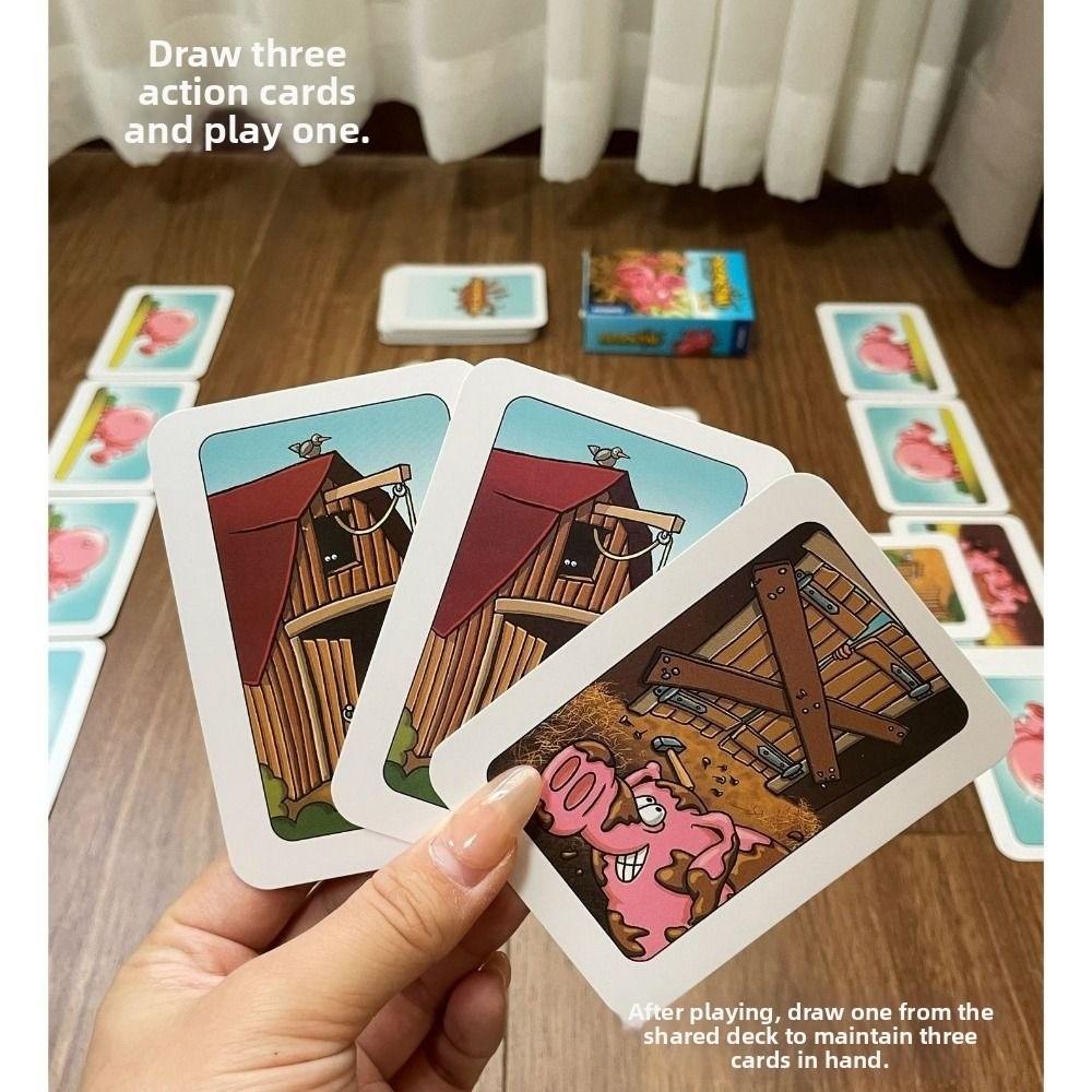 Multicolor Bordspel Kip Piou Piou Party Spel Grappig Kaartspel Plezier voor het Hele Gezin