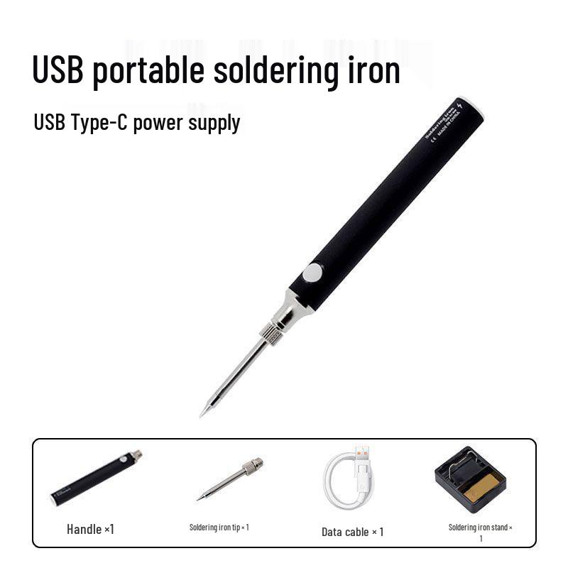 

USB Wireless Electric Soldering Iron Pen - Compact Household Welding Tool