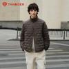 Tanboer Men's Lightweight Short Shirt-Style Down Jacket TA5330273D