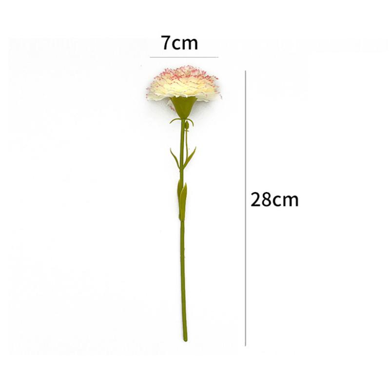 Artificial Carnations For Mother'S Day, Teacher'S Day, Bedroom, Living Room Decorations, Floral Arrangements, And Photo Props.
