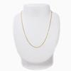Walk Reines Gold Halskette mit Schraube 24K Gold [Schmuck Shinsaibashi] Kette, 42cm, 3.2g,