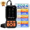 OBD2 Car Scanner Diagnostic Scan Tool,Professional Mechanic Vehicle Fault Code Reader,Auto Read Fault Code Check Engine Light Fo