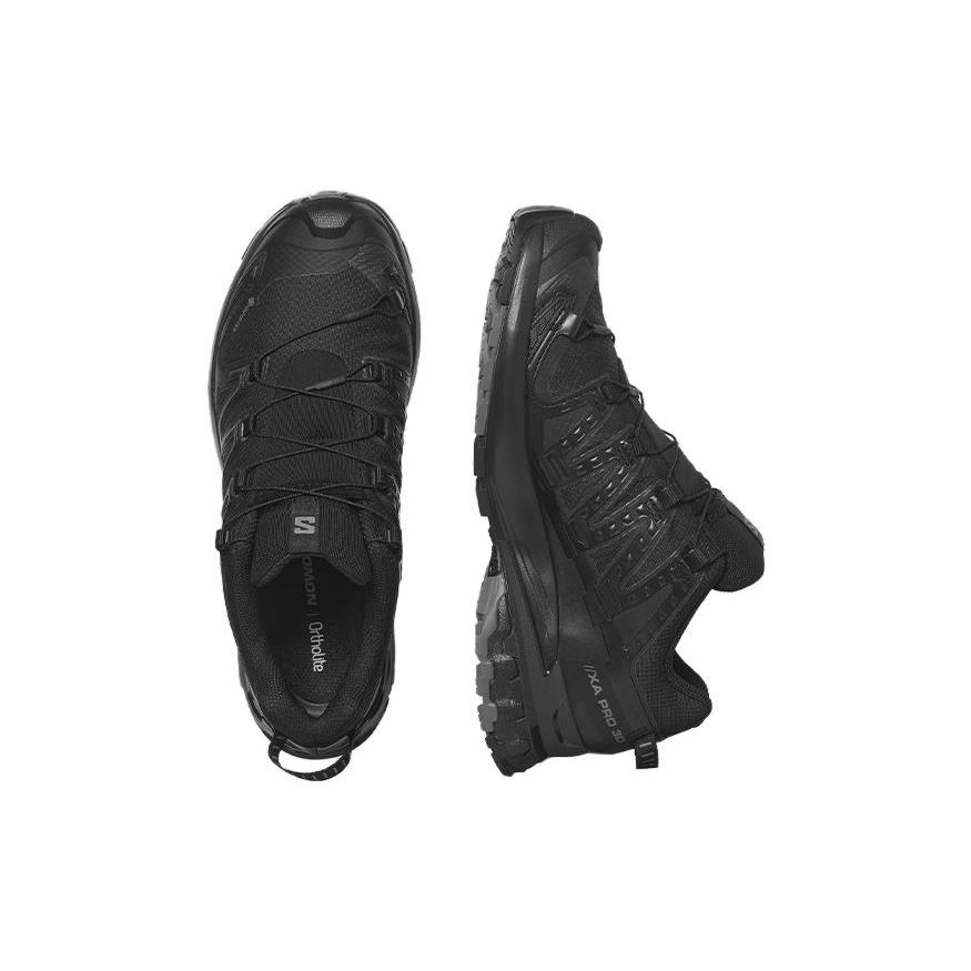 SALOMON XA Pro 3D V9 Comfortable Durable Waterproof Breathable Supportive Rebound Traction Low-Cut Outdoor Functional Shoes Women Shoes Black 472708