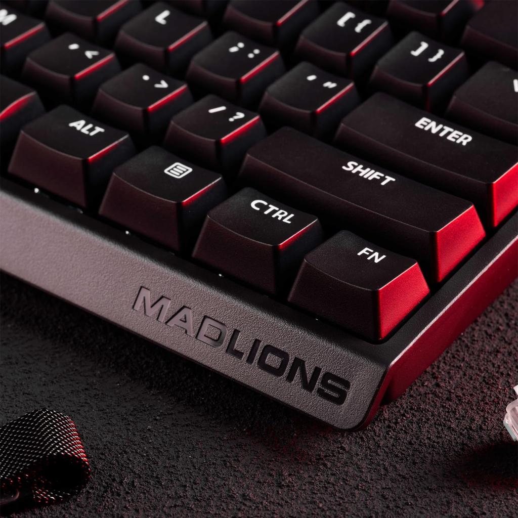 MADLONS MAD 60 HE RGB Pro Magnetic Switch eSports Gaming Keyboard, Rapid Trigger Keyboard - Hall Effect Switches - 8K Hz Polling - WindowsMac