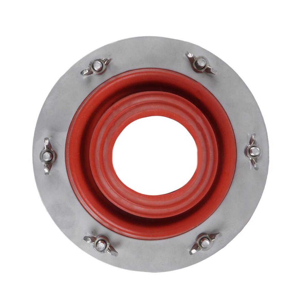 Silicone Tent Stove Jack Hot Tent Stove Chimney Heat Resistant Pipe High Temp Stove Jack Outdoor Camping Accessories